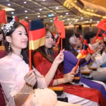 Jeunes Vietnamiens d'outre-mer participant à la cérémonie d'ouverture du Camp d'été du Vietnam 2026. Photo : VNA