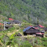 Le village de Huoi Man est situé à près de 1.700 mètres d’altitude. Photo: VNA