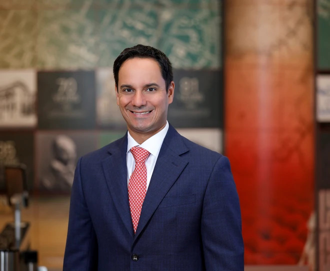 M. Ahmed Yeganeh, responsable de la banque d’entreprise chez HSBC Vietnam. Photo : Vietnamplus 1.jpg