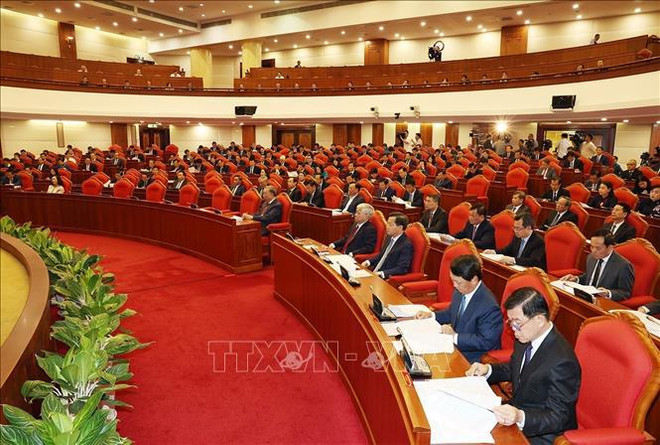 Membres du Comité central du Parti. Photo: VNA 1.jpg