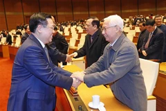 Têt du Dragon: rencontre avec d'anciens dirigeants de l’Assemblée nationale 
