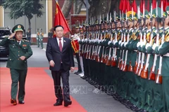 Le président de l'AN formule ses meilleurs voeux du Têt aux gardes-frontières