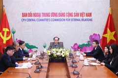 Vietnam-Cuba : entretien en ligne entre de responsables du Parti communiste