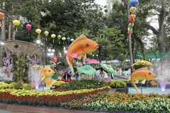 Ouverture de la Fête des fleurs du Printemps 2024 à Hô Chi Minh-Ville