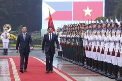 Entretien entre les présidents vietnamien et philippin