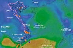 Une dépression susceptible de se renforcer en dépression tropicale