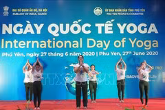La Journée internationale du yoga organisée à Phu Yen