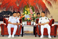 Une délégation de la Marine populaire vietnamienne en visite de travail en Chine