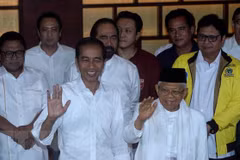 Félicitations au président indonésien Joko Widodo