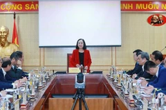 Une responsable du Parti rencontre les ambassadeurs nouvellement accrédités