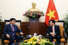 Le vice-PM Pham Binh Minh reçoit le vice-ministre sud-coréen des AE