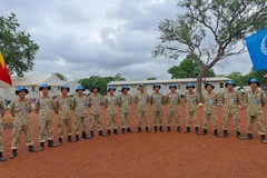 L'Unité de génie militaire n°1 du Vietnam achève sa tâche à Abu Qussa