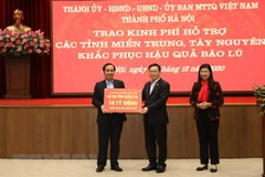 Hanoi vient en aide aux sinistrés du Centre et des Hauts Plateaux du Centre
