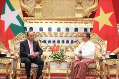 Entrevue entre le Premier ministre vietnamien et le président birman