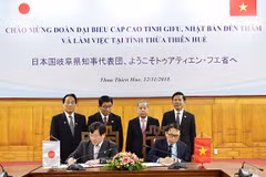 Thua Thien-Hue renforce ses liens avec la préfecture japonaise de Gifu