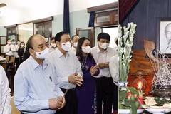 Le président Nguyen Xuan Phuc rend hommage au Président Ho Chi Minh