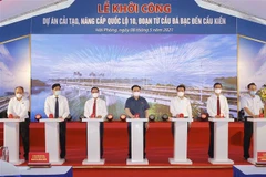 Mise en chantier du projet d'amélioration de la Nationale 10 à Hai Phong