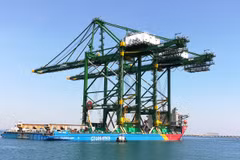 Doosan Vina exporte trois grues RMQC "made in Vietnam" vers l'Inde