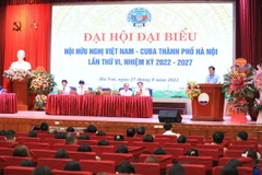 L'Association d'amitié Vietnam-Cuba de Hanoï tient son 6e Congrès