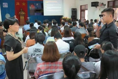 L'ONU forme des étudiants de Phu Yen à la résilience au changement climatique
