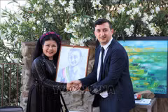 Exposition de peintures de Van Duong Thanh en Italie