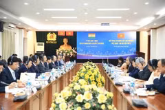 Panorama du dialogue. Photo: cong an nhan dan