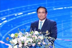 Le Premier ministre Pham Minh Chinh lors de l'événement. Photo: VNA