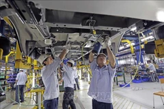 A l’usine d’assemblage automobile Ford Hai Duong. Photo: VNA