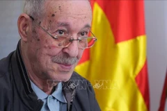 Cherfaoui Tayeb, président de l'Association d'amitié Algérie-Vietnam. Photo: VNA