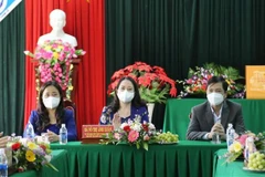 La vice-présidente Vo Thi Anh Xuan en visite dans la province de Quang Tri