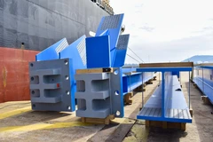Doosan Vina exporte 1.560 tonnes de principaux composants structurels vers l'Indonésie