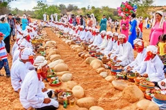 Les Cham fêtent leur Nouvel An Ramuwan à Binh Thuan