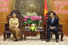 La vice-PM cambodgienne formule des vœux du Têt à Long An ​