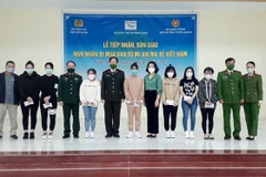 Tuyen Quang : réception de 14 victimes vietnamiens de la traite des êtres humains vers le Myanmar