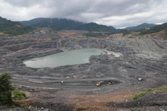 Le site proposé pour la construction de la centrale thermoélectrique de Kaleum. Photo: Vietnamplus