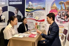 Programme d'échange commercial et éducatif "Study in Thailand Business Matching & Expo". Photo: VNA
