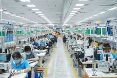 Des ouvriers travaillent dans la zone industrielle Dong An 1, ville de Thuan An, province de Binh Duong. Photo : VNA