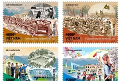Une collection de timbres-poste spéciale marque le 70e anniversaire de la Victoire de Diên Biên Phu 