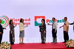 Ouverture du salon Vietfood & Beverage – Propack Vietnam 2024. Photo: VNA