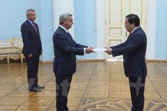 Le président arménien accorde de l’importance à la coopération avec le Vietnam