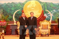 Un dirigeant vietnamien participe à la célébration de la Fête nationale au Laos