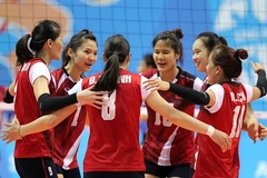 Le Vietnam reste au 35e rang mondial au volley-ball féminin