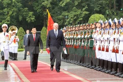 Entretien entre les présidents vietnamien et biélorusse