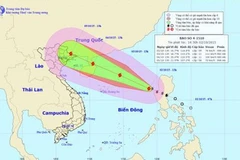 La tempête tropicale Mujigae menace des provinces du Nord du Vietnam