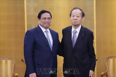 Le Premier ministre rencontre le président de l’Alliance des députés d’amitié Japon-Vietnam