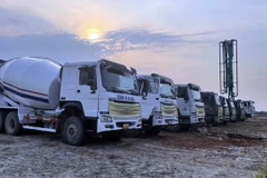 Mise en chantier d'un atelier à louer pour Kärcher Vietnam à Quang Nam