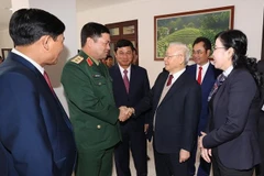 Le leader du PCV exhorte Thai Nguyên à devenir l'un des pôles économiques et industriels du pays