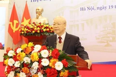 Le secrétaire général du PCV Nguyen Phu Trong à la 32e Conférence de la diplomatie