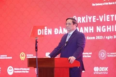 Le Premier ministre Pham Minh Chinh au Forum des affaires Turquie-Vietnam