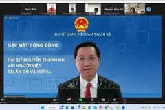 La rencontre avec des Vietnamiens résidant en Inde et au Népal